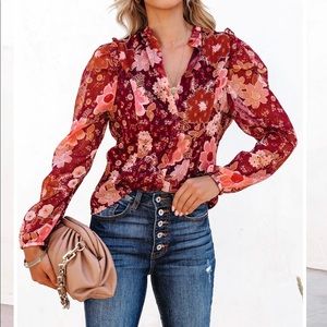 Vici floral top